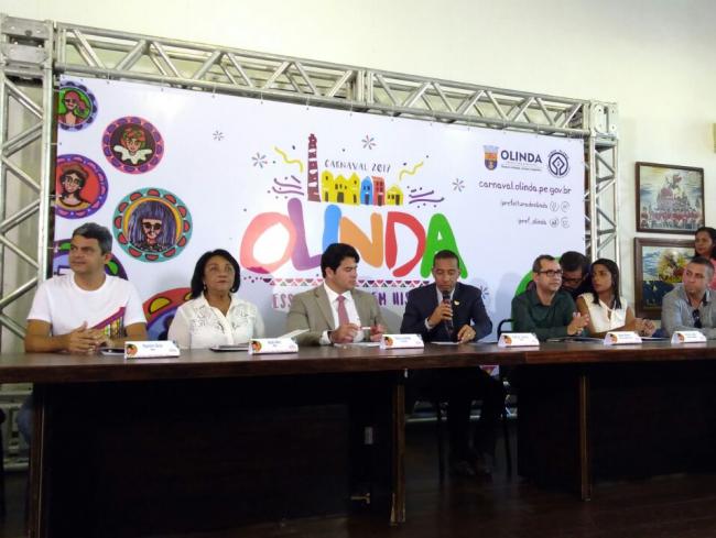 Coletiva de imprensa anuncia os detalhes do Carnaval de Olinda 